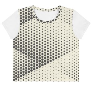 All-Over Print Crop Tee