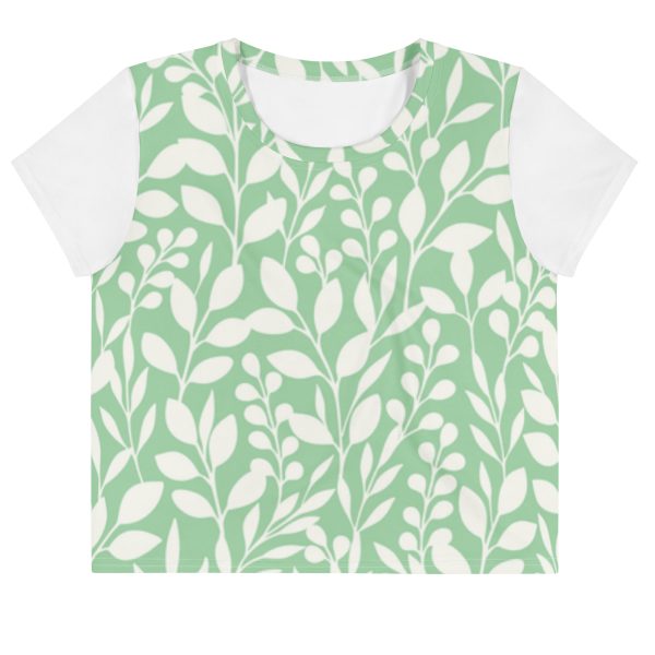 All-Over Print Crop Tee