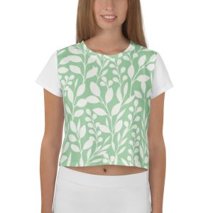 All-Over Print Crop Tee