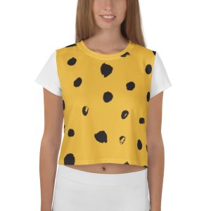 All-Over Print Crop Tee