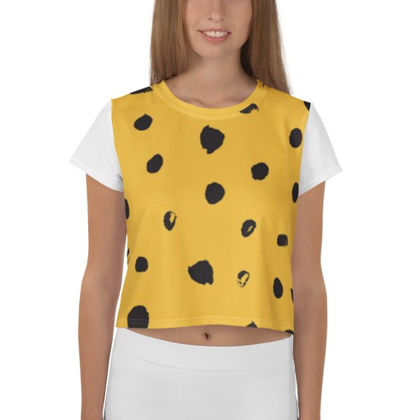 All-Over Print Crop Tee