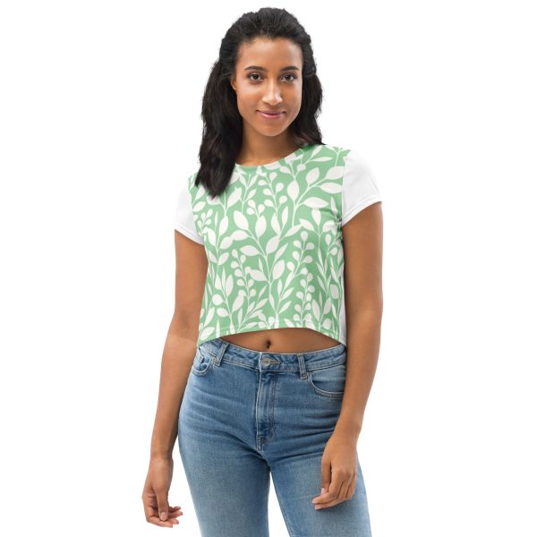 All-Over Print Crop Tee