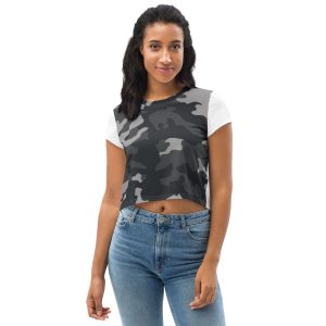 All-Over Print Crop Tee