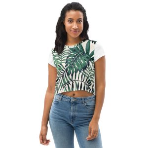All-Over Print Crop Tee