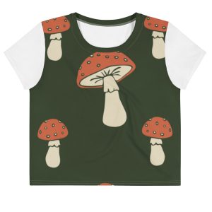 All-Over Print Crop Tee