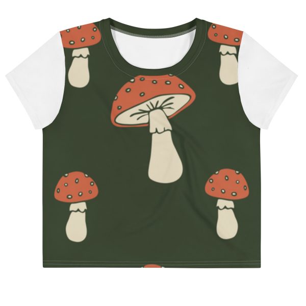 All-Over Print Crop Tee