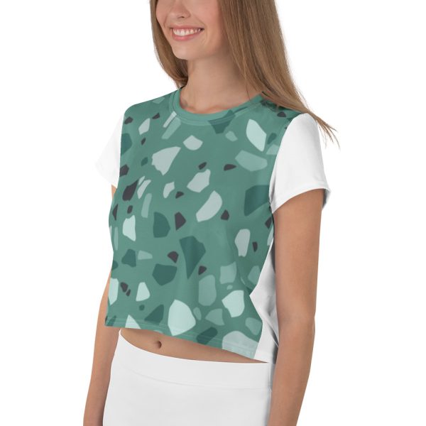 All-Over Print Crop Tee - Image 3